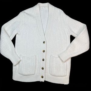 Lou & Grey Chunky Knit Cardigan Size M